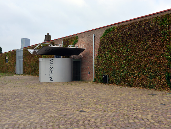 Bouw nieuwe ingang museum